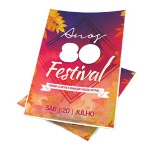 CARTAZ (28X40cm) A3 | sulfite 90g 10 unidades